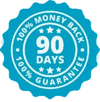 Mitolyn 90 day money back guarantee badge